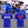 SMU Mustangs Football For Fans 3D T-Shirt