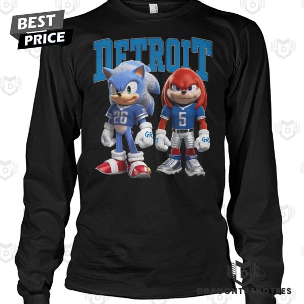 Sonic And Knuckles – Detroits Lions Unisex T-Shirt