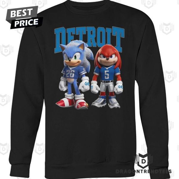 Sonic And Knuckles – Detroits Lions Unisex T-Shirt