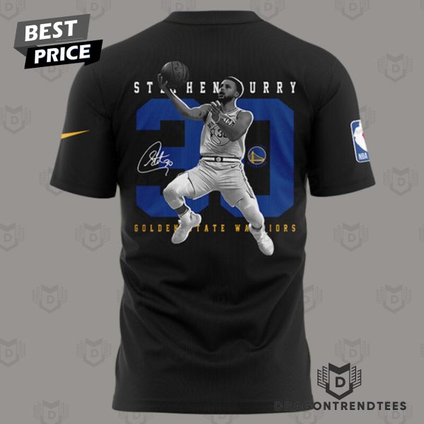 Stephen Curry Golden State Warriors Basketball Siganture 3D T-Shirt