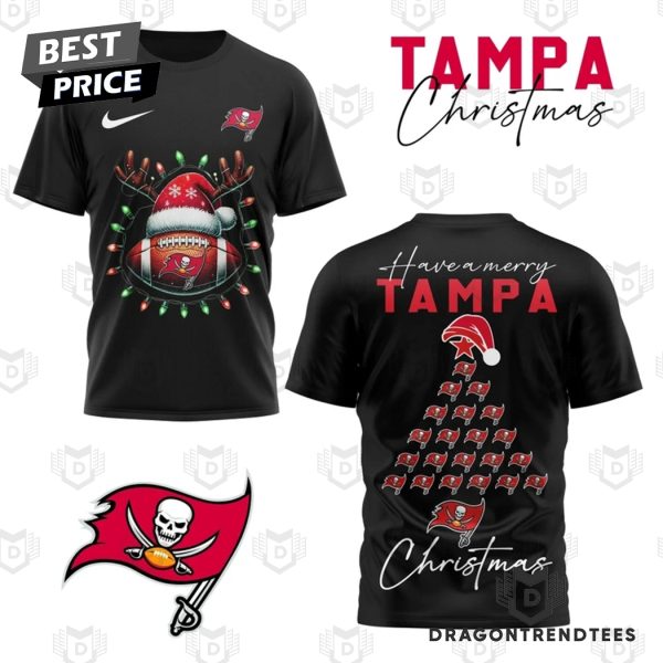 Tampa Bay Buccaneers Have A Merry Christmas 3D T-Shirt