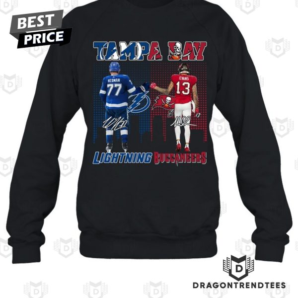 Tampa Bay Lightning x Tampa Bay Buccaneers Signature Unisex T-Shirt