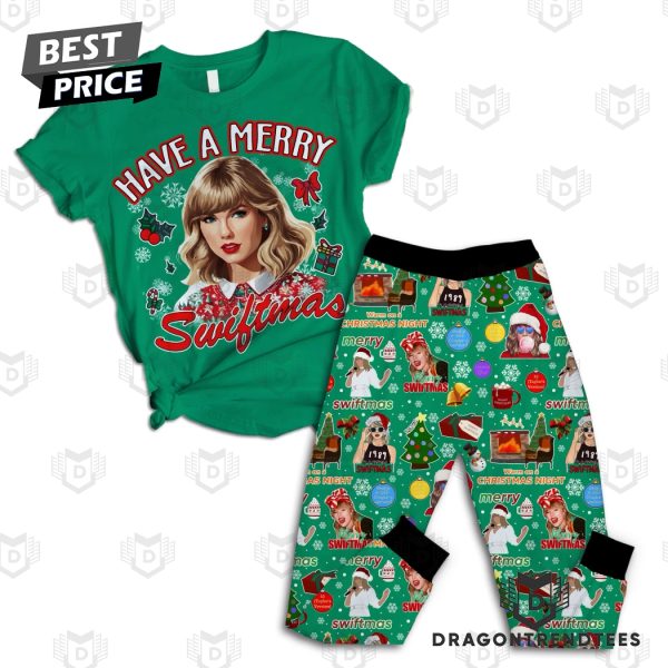 Taylor Swift – Have A Merry Swiftmas Pajamas Set