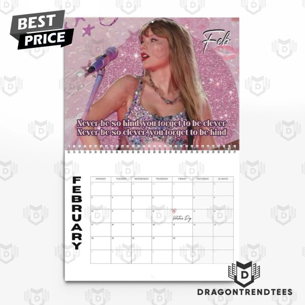 Taylor Swift Just Be Yourself There Is No One Better Calendar