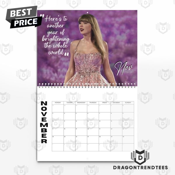 Taylor Swift Just Be Yourself There Is No One Better Calendar