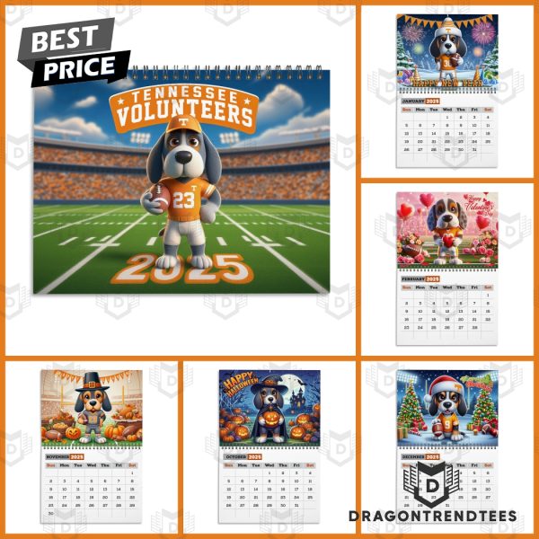 Tennessee Volunteers Football 2025 Calendar