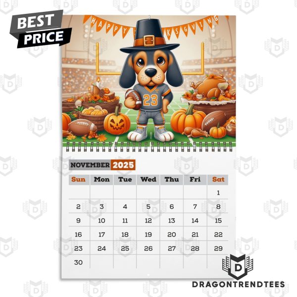 Tennessee Volunteers Football 2025 Calendar