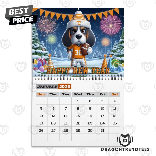 Tennessee Volunteers Football 2025 Calendar