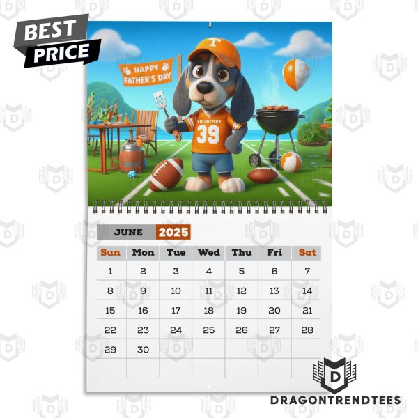 Tennessee Volunteers Football 2025 Calendar