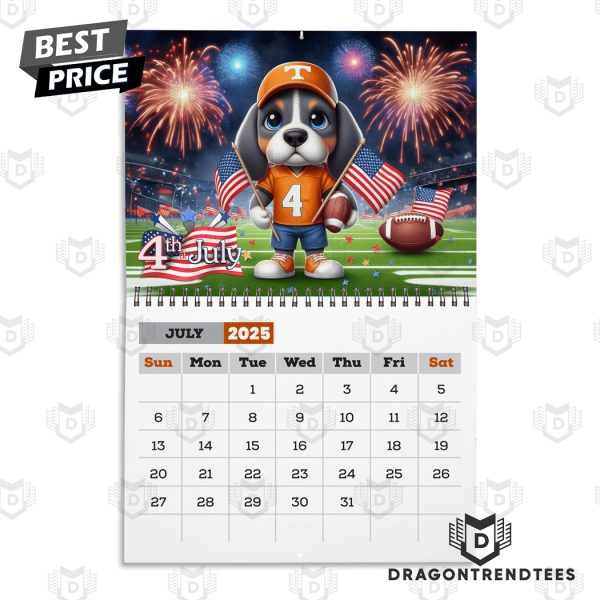 Tennessee Volunteers Football 2025 Calendar