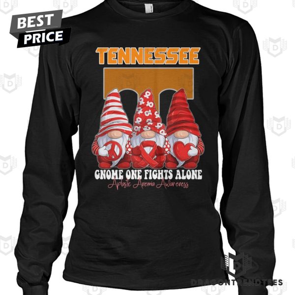 Tennessee Volunteers Gnome One Fights Alone Unisex T-Shirt