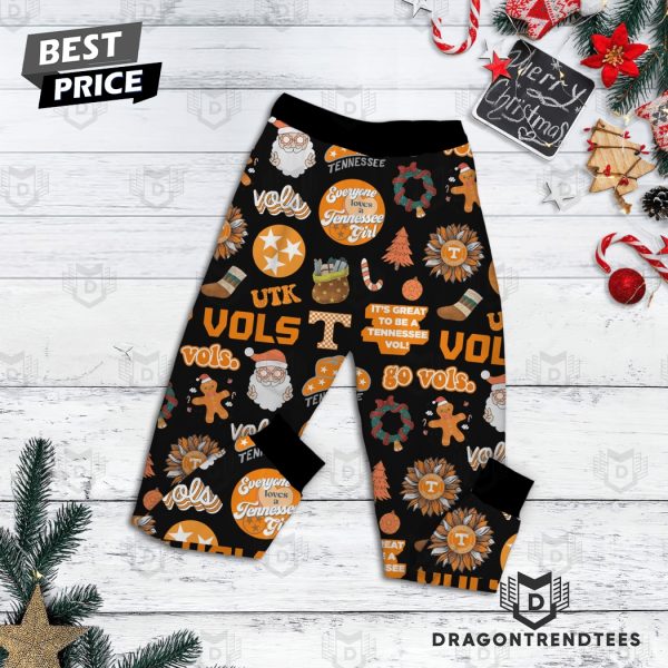 Tennessee Volunteers Happy Vol-idays Pajamas Set