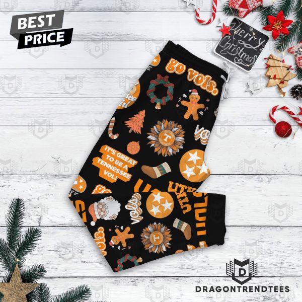 Tennessee Volunteers Happy Vol-idays Pajamas Set