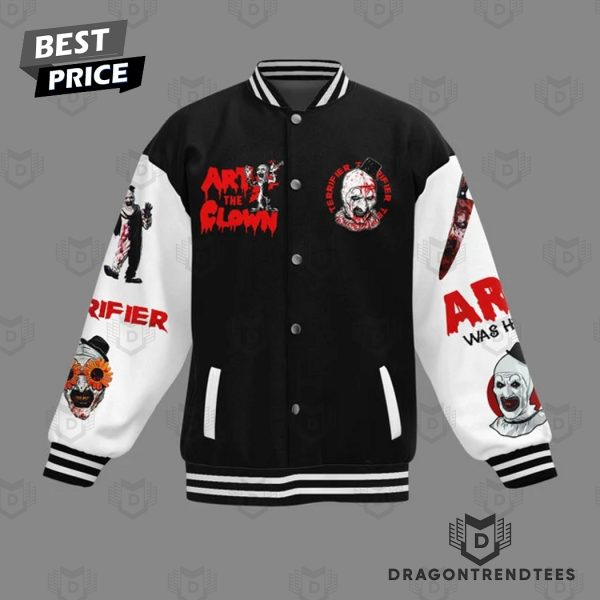 Terrifier – Art Never Goes Out Of Style Baseball Jacket