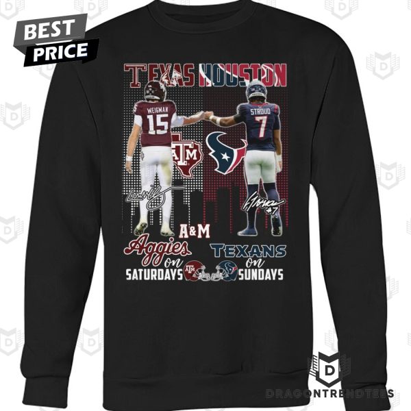 Texas A&M Aggies x Houston Texans Signature Unisex T-Shirt