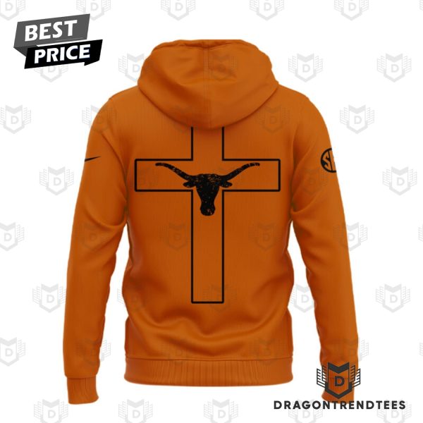 Texas Longhorns Follow Jesus Orange Hoodie