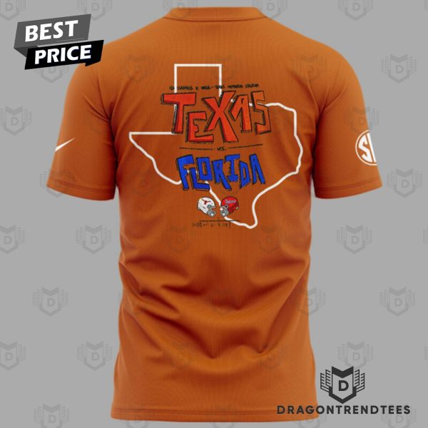 Texas Longhorns x Florida Gators 3D T-Shirt – Orange