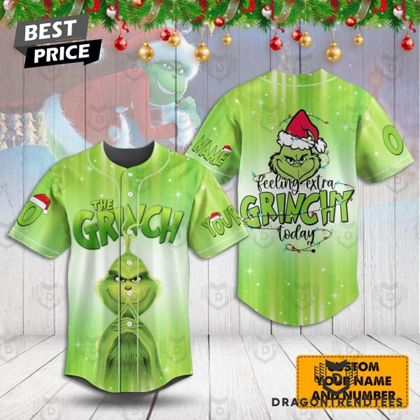 The Grinch – Feeling Extra Grinhy Today Baseball Jersey