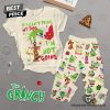 The Grinch Stink Stank Stunk Pajamas Set – Black