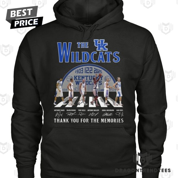 The Kentucky Wildcats 1903-2025 Signature Thank You For The Memories Unisex T-Shirt