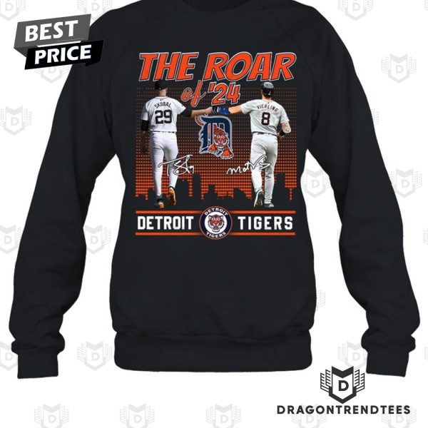 The Roar Of 24 Detroit Tigers Signature Unisex T-Shirt