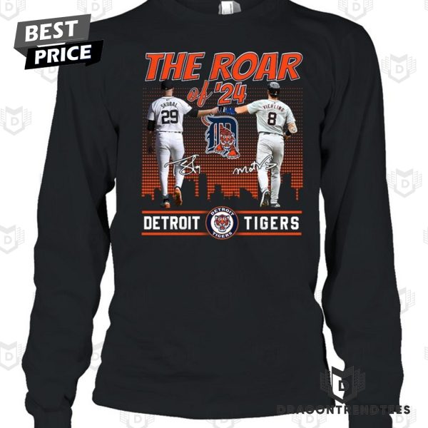 The Roar Of 24 Detroit Tigers Signature Unisex T-Shirt