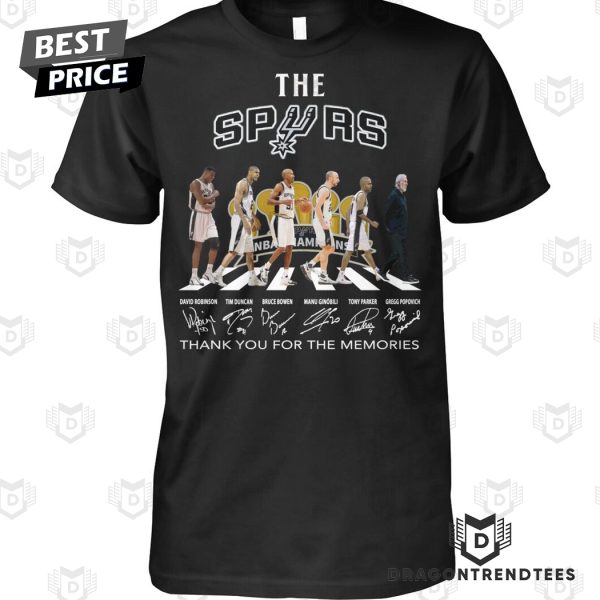 The San Antonio Spurs Signature Thank You For The Memories Unisex T-Shirt