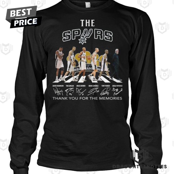 The San Antonio Spurs Signature Thank You For The Memories Unisex T-Shirt