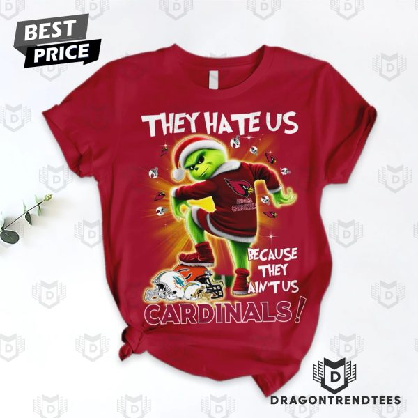 They Hate Us Because They Aint Us Arizona Cardinals Pajamas Set