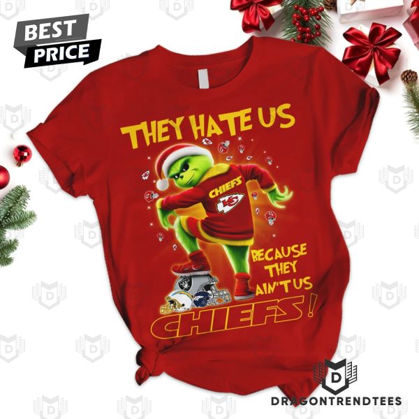 They Hate Us Because They Aint Us Kansas City Chiefs Pajamas Set