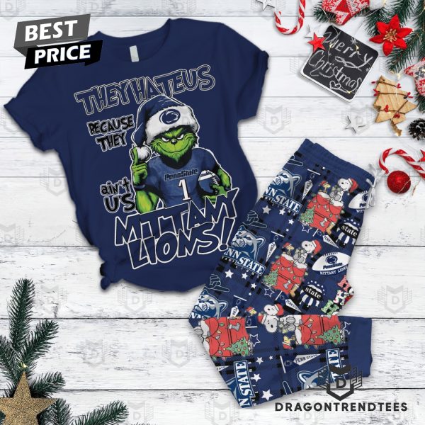 They Hate Us Because They Aint Us Penn State Nittany Lions Pajamas Set