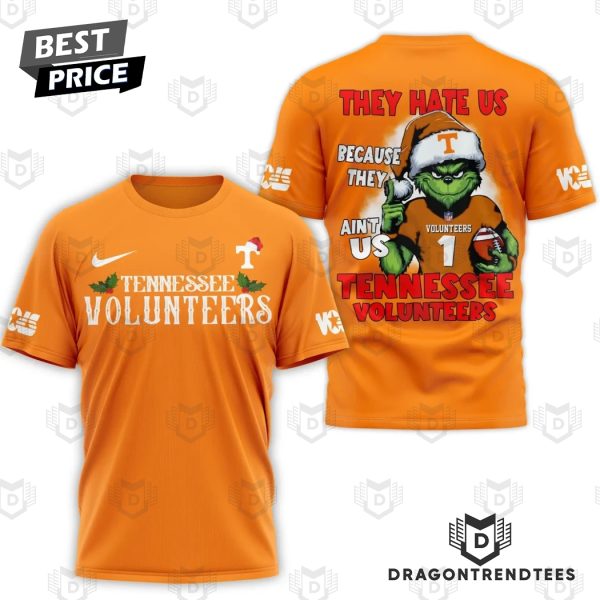 They Hate Us Because They Aint Us Tennessee Volunteers 3D T-Shirt