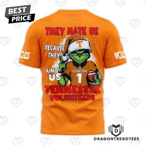 They Hate Us Because They Aint Us Tennessee Volunteers 3D T-Shirt