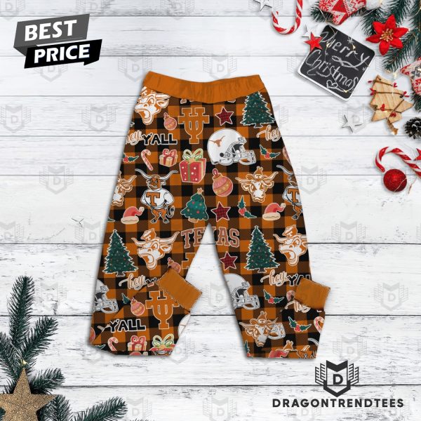 This Is My Christmas Texas Longhorns Pajamas Set