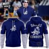 Shaboozey x Detroit Lions Logo Design Hoodie – Blue