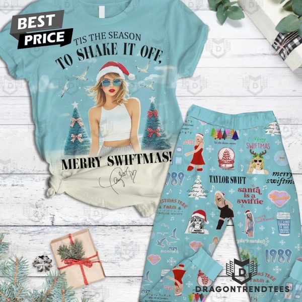 Tis The Season To Shake It Off Taylor Swift Signature Pajamas Set