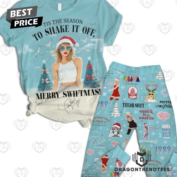 Tis The Season To Shake It Off Taylor Swift Signature Pajamas Set