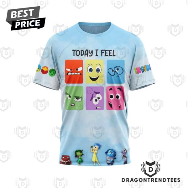 Today I Feel Inside Out 3D T-Shirt