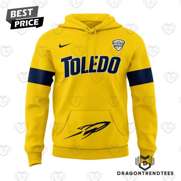 Toledo Rockets Women Basketball 50th Anniversary Hoodie – Gold