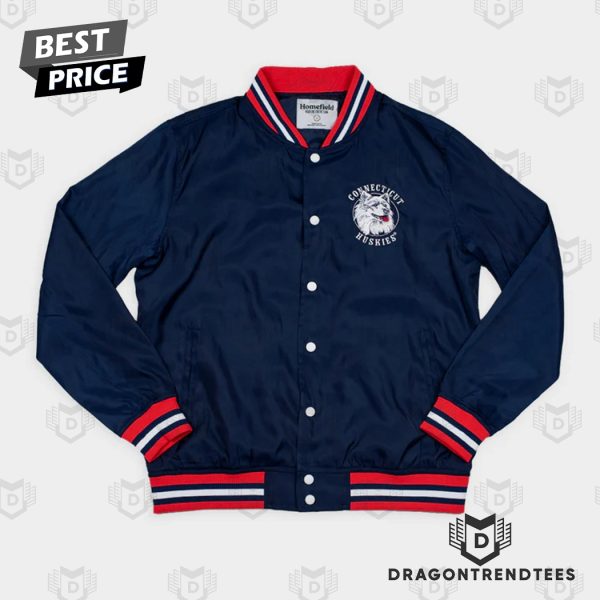 Uconn Huskies Connecticut Baseball Jacket