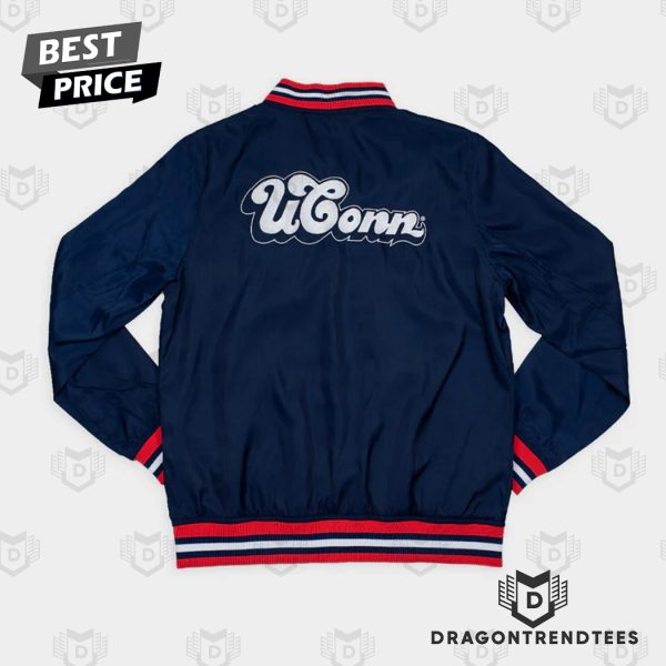 Uconn Huskies Connecticut Baseball Jacket