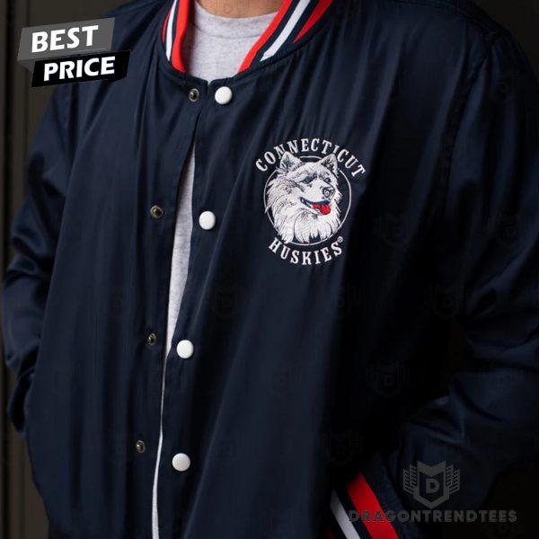 Uconn Huskies Connecticut Baseball Jacket