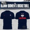 Uconn Huskies Women Basketball All Black 3D T-Shirt