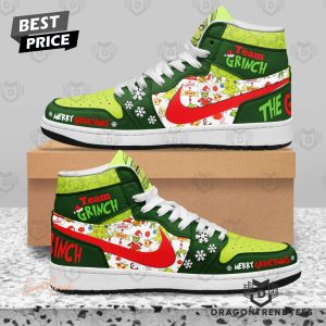 Team Grinch Merry Grinchmas Air Jordan 1 High Top