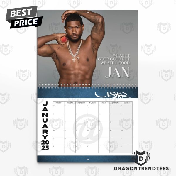 Usher 2025 New Year Calendar