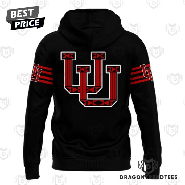 Utah Utes Football Team Logo Design Hoodie