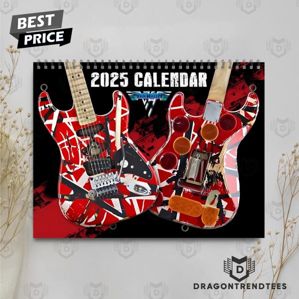 Van Halen Band New Year 2025 Calendar