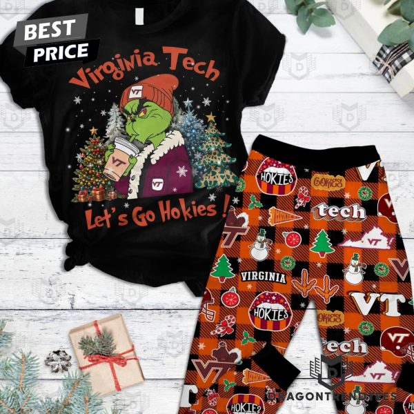 Virginia Tech Hokies – Let Go Hokies Pajamas Set