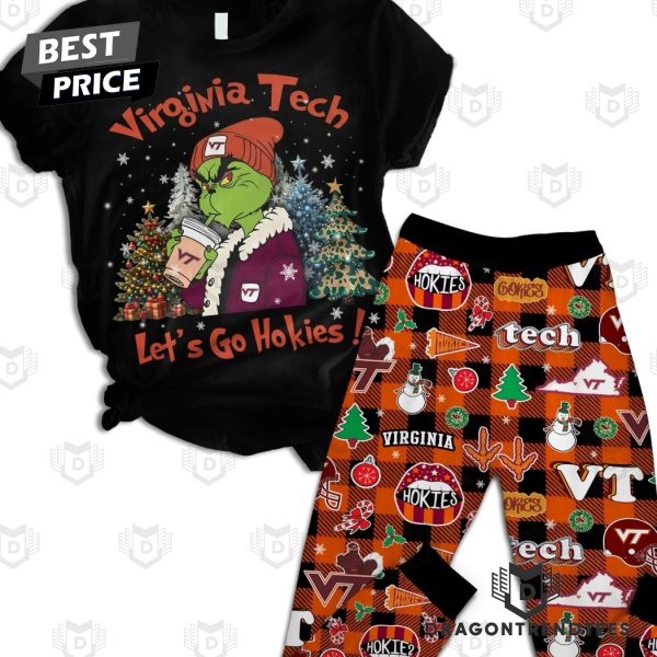 Virginia Tech Hokies – Let Go Hokies Pajamas Set