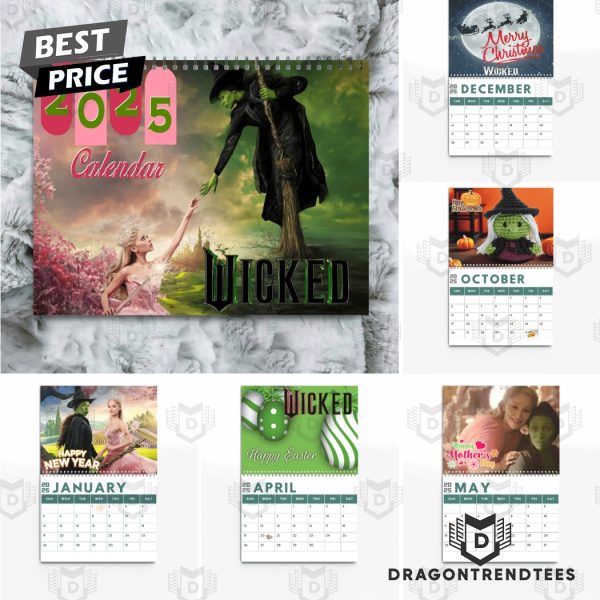 Wicked –  New Year 2025 Calendar